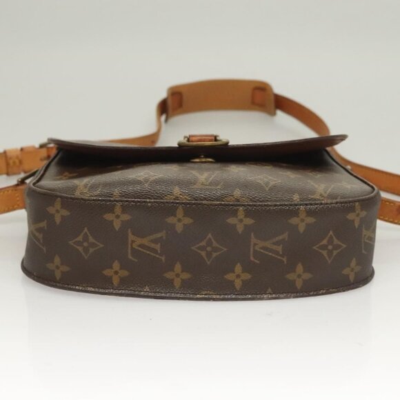 Authentic LOUIS VUITTON Monogram Saint Cloud GM Shoulder Bag M51242 LV - Picture 12 of 16